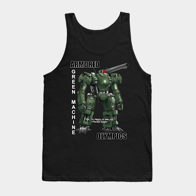 Green Machine Tank Top by Hope Station